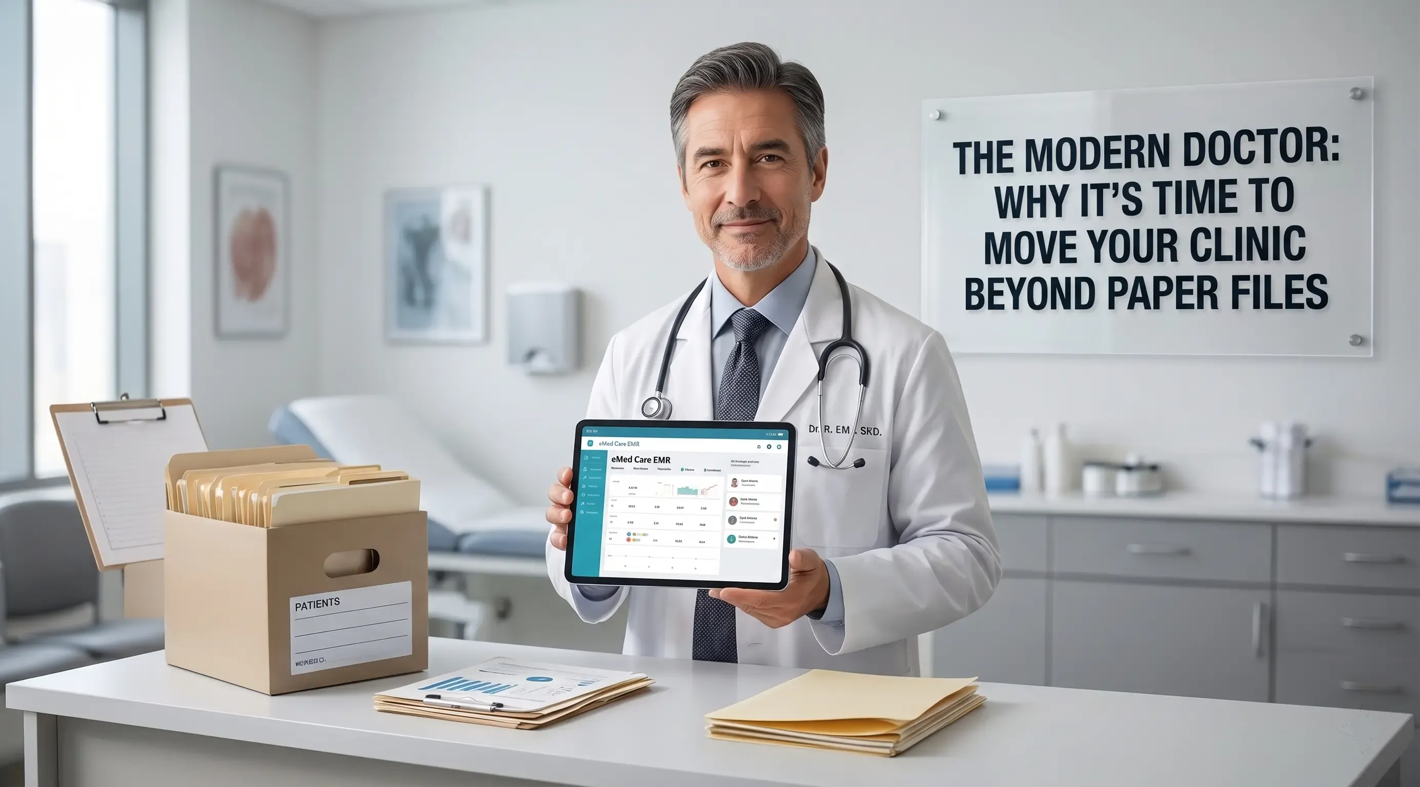 The Modern Doctor: Why It's Time to Move Your Clinic Beyond Paper Files